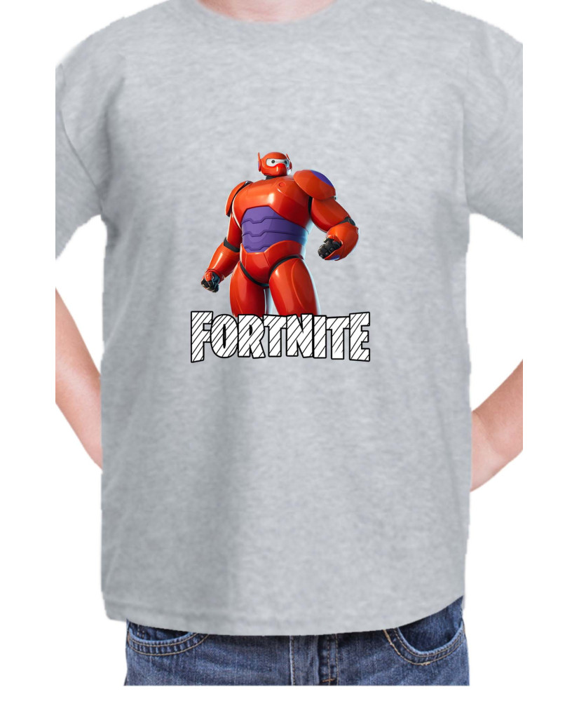 Детска Тениска Fortnite Battle Royal Epic Game Skin Hero Baymax