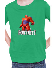 Детска Тениска Fortnite Battle Royal Epic Game Skin Hero Baymax