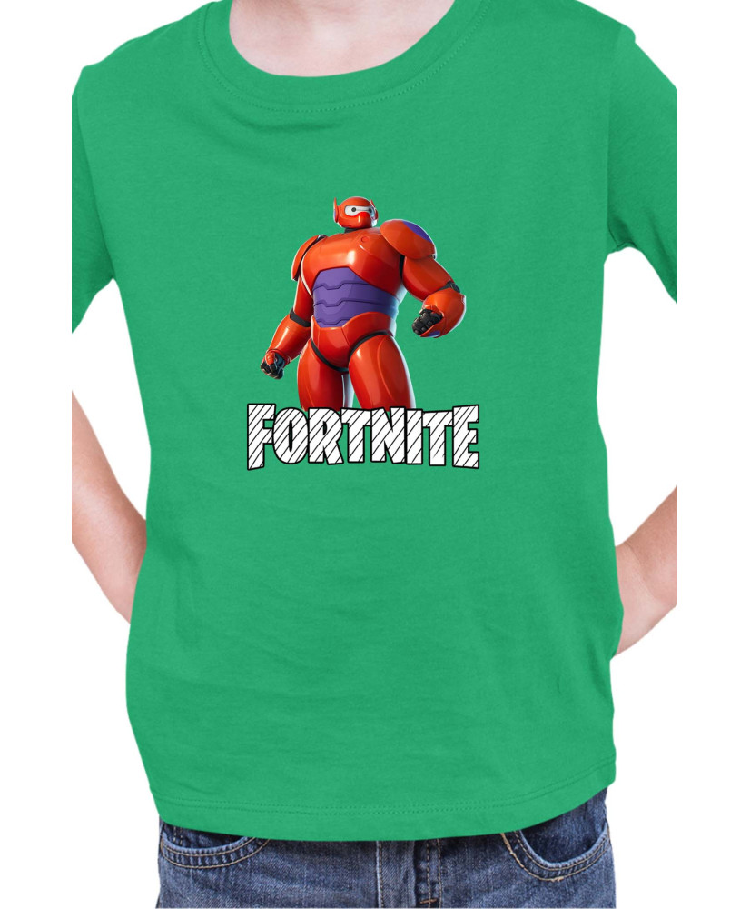 Детска Тениска Fortnite Battle Royal Epic Game Skin Hero Baymax
