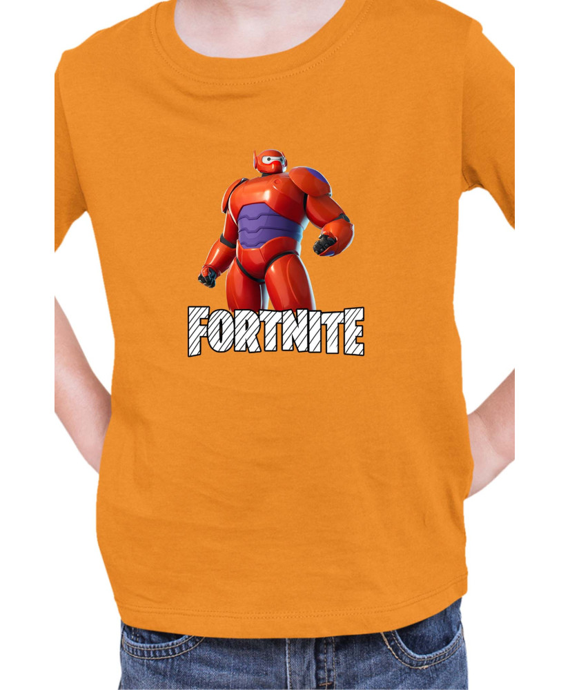 Детска Тениска Fortnite Battle Royal Epic Game Skin Hero Baymax