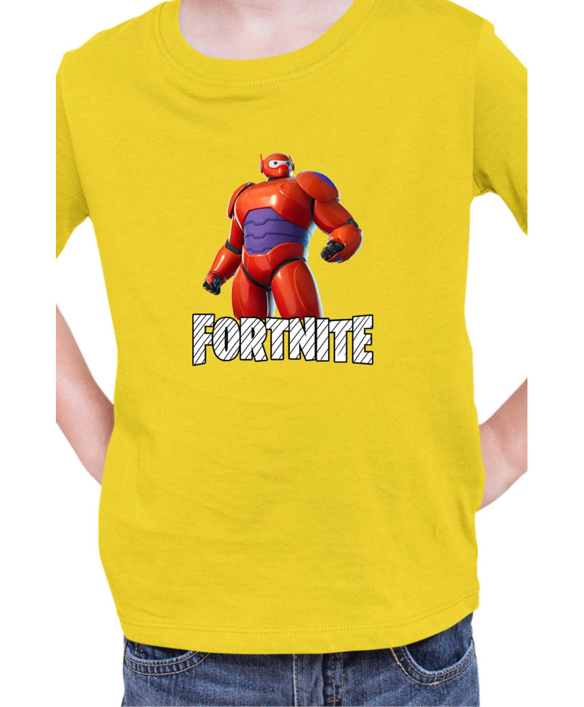 Детска Тениска Fortnite Battle Royal Epic Game Skin Hero Baymax