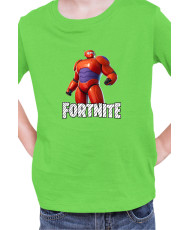 Детска Тениска Fortnite Battle Royal Epic Game Skin Hero Baymax