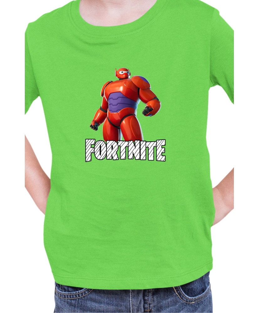 Детска Тениска Fortnite Battle Royal Epic Game Skin Hero Baymax