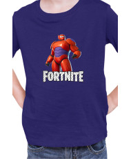 Детска Тениска Fortnite Battle Royal Epic Game Skin Hero Baymax