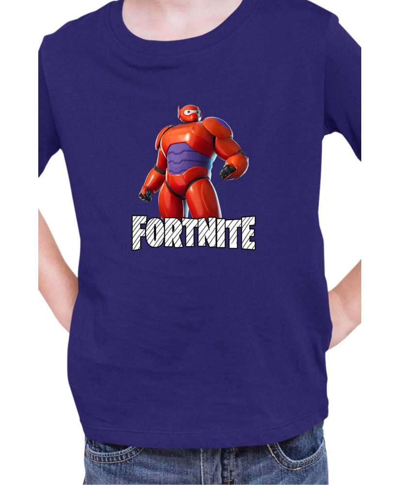 Детска Тениска Fortnite Battle Royal Epic Game Skin Hero Baymax
