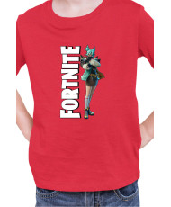 Детска Тениска Fortnite Battle Royal Epic Game Skin Jade 02