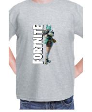Детска Тениска Fortnite Battle Royal Epic Game Skin Jade 02