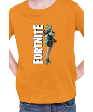 Детска Тениска Fortnite Battle Royal Epic Game Skin Jade 02