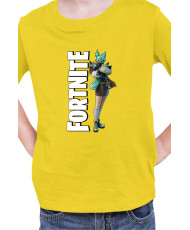 Детска Тениска Fortnite Battle Royal Epic Game Skin Jade 02