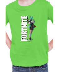 Детска Тениска Fortnite Battle Royal Epic Game Skin Jade 02