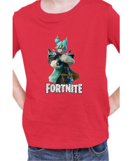 Детска Тениска Fortnite Battle Royal Epic Game Skin Jade 01