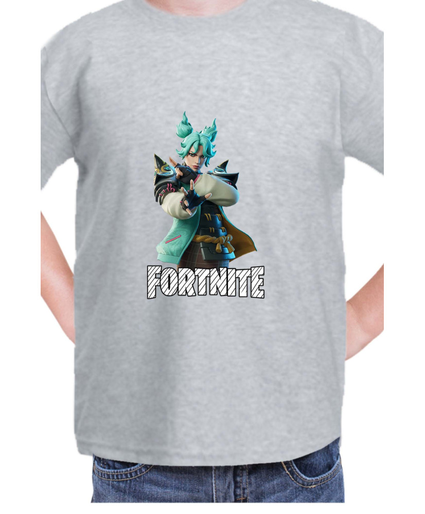 Детска Тениска Fortnite Battle Royal Epic Game Skin Jade 01