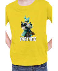 Детска Тениска Fortnite Battle Royal Epic Game Skin Jade 01