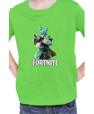 Детска Тениска Fortnite Battle Royal Epic Game Skin Jade 01