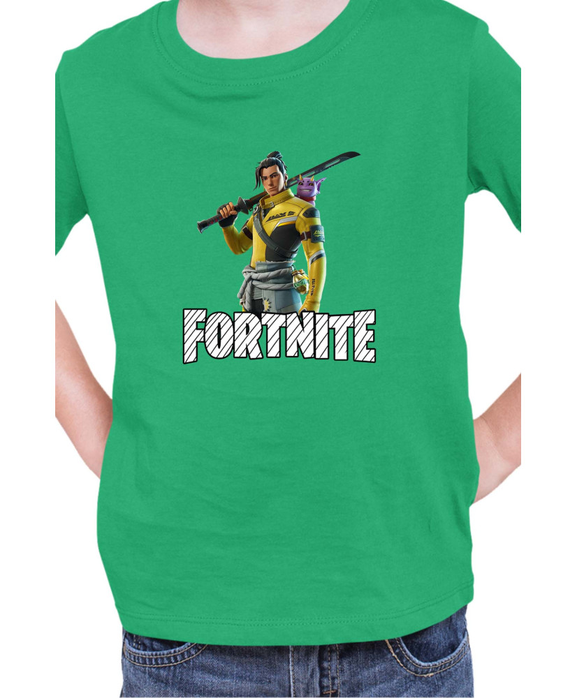 Детска Тениска Fortnite Battle Royal Epic Game Skin Kendo