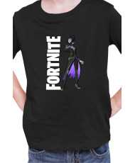 Детска Тениска Fortnite Battle Royal Epic Game Skin Maleficent