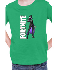 Детска Тениска Fortnite Battle Royal Epic Game Skin Maleficent