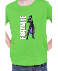 Детска Тениска Fortnite Battle Royal Epic Game Skin Maleficent