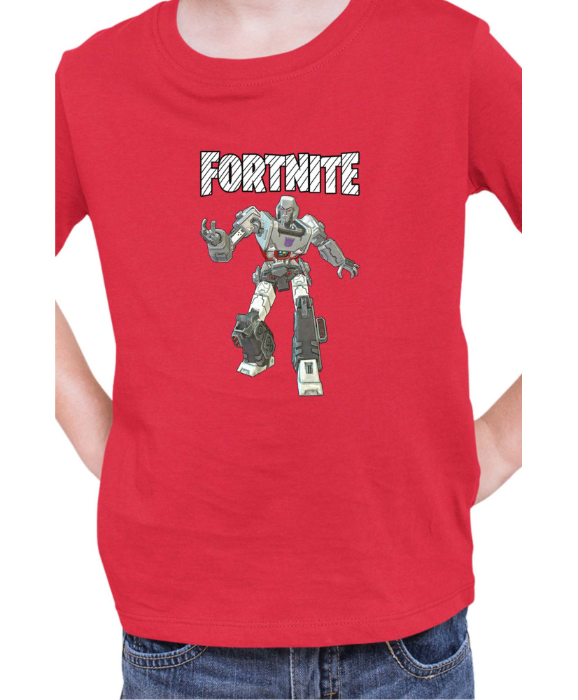 Детска Тениска Fortnite Battle Royal Epic Game Skin Megatron