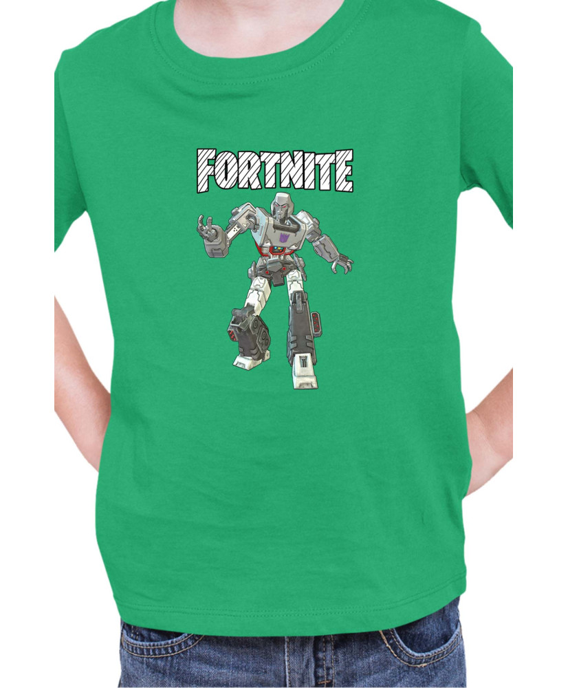 Детска Тениска Fortnite Battle Royal Epic Game Skin Megatron