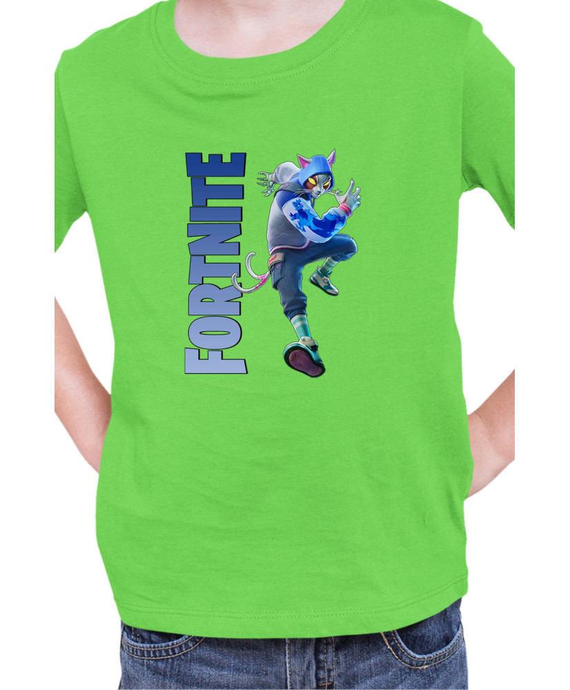 Детска Тениска Fortnite Battle Royal Epic Game Skin Nyanja 01
