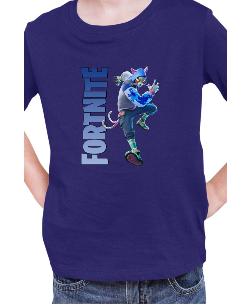 Детска Тениска Fortnite Battle Royal Epic Game Skin Nyanja 01