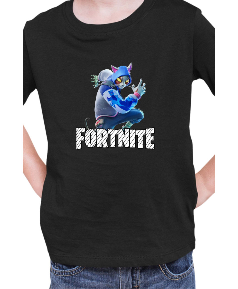 Детска Тениска Fortnite Battle Royal Epic Game Skin Nyanja 02