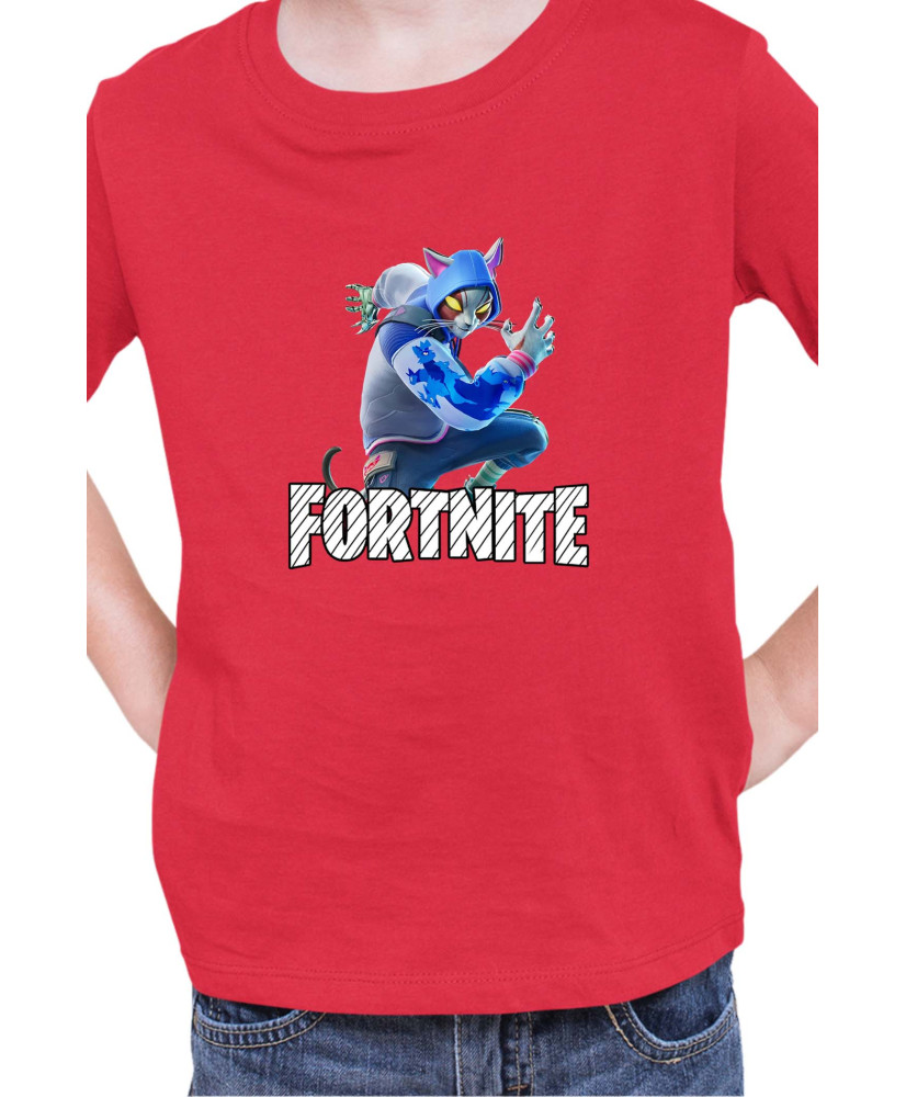 Детска Тениска Fortnite Battle Royal Epic Game Skin Nyanja 02