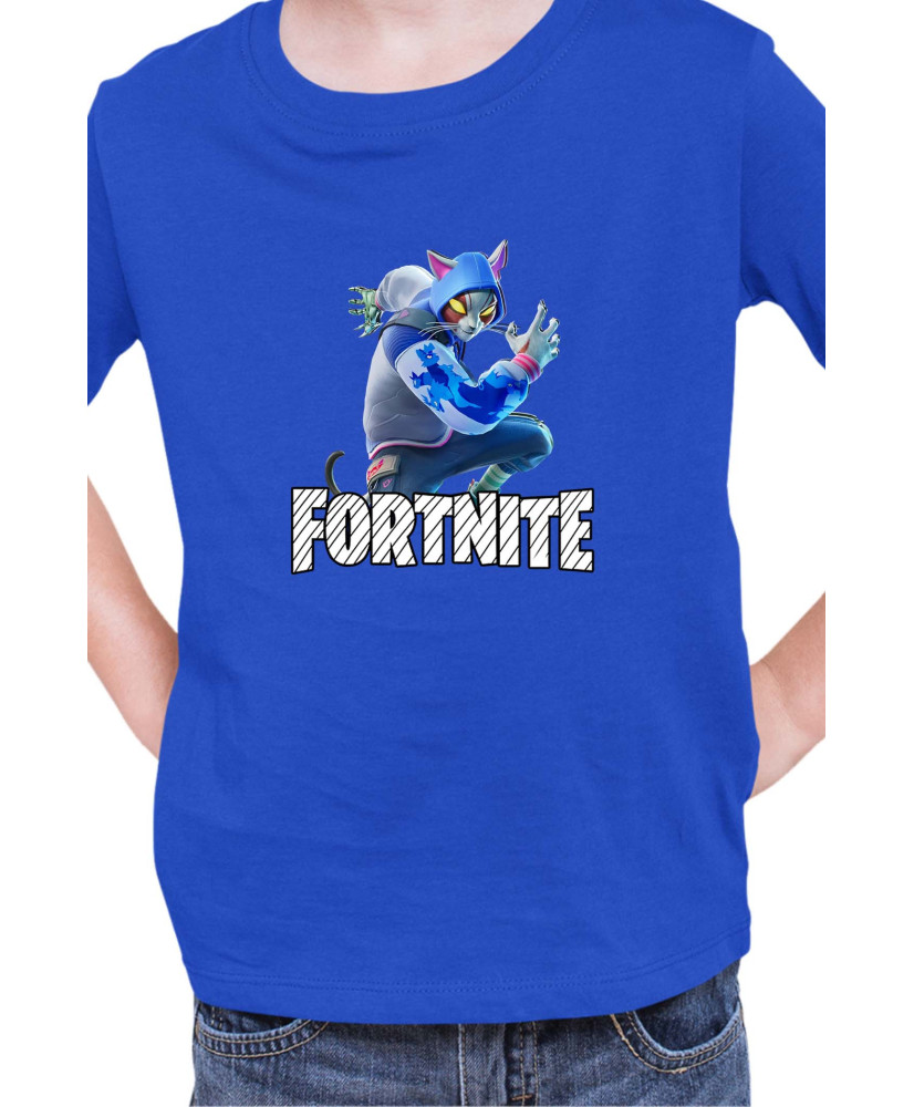 Детска Тениска Fortnite Battle Royal Epic Game Skin Nyanja 02