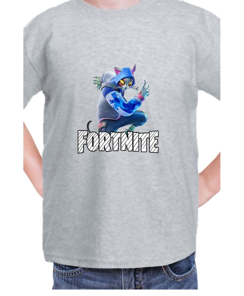 Детска Тениска Fortnite Battle Royal Epic Game Skin Nyanja 02