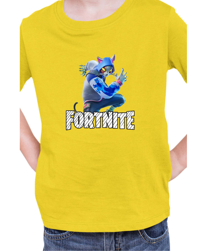 Детска Тениска Fortnite Battle Royal Epic Game Skin Nyanja 02
