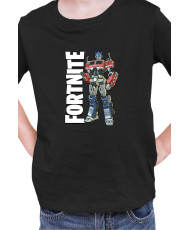 Детска Тениска Fortnite Battle Royal Epic Game Skin Optimus Prime