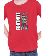 Детска Тениска Fortnite Battle Royal Epic Game Skin Optimus Prime
