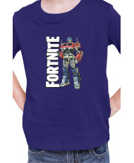 Детска Тениска Fortnite Battle Royal Epic Game Skin Optimus Prime