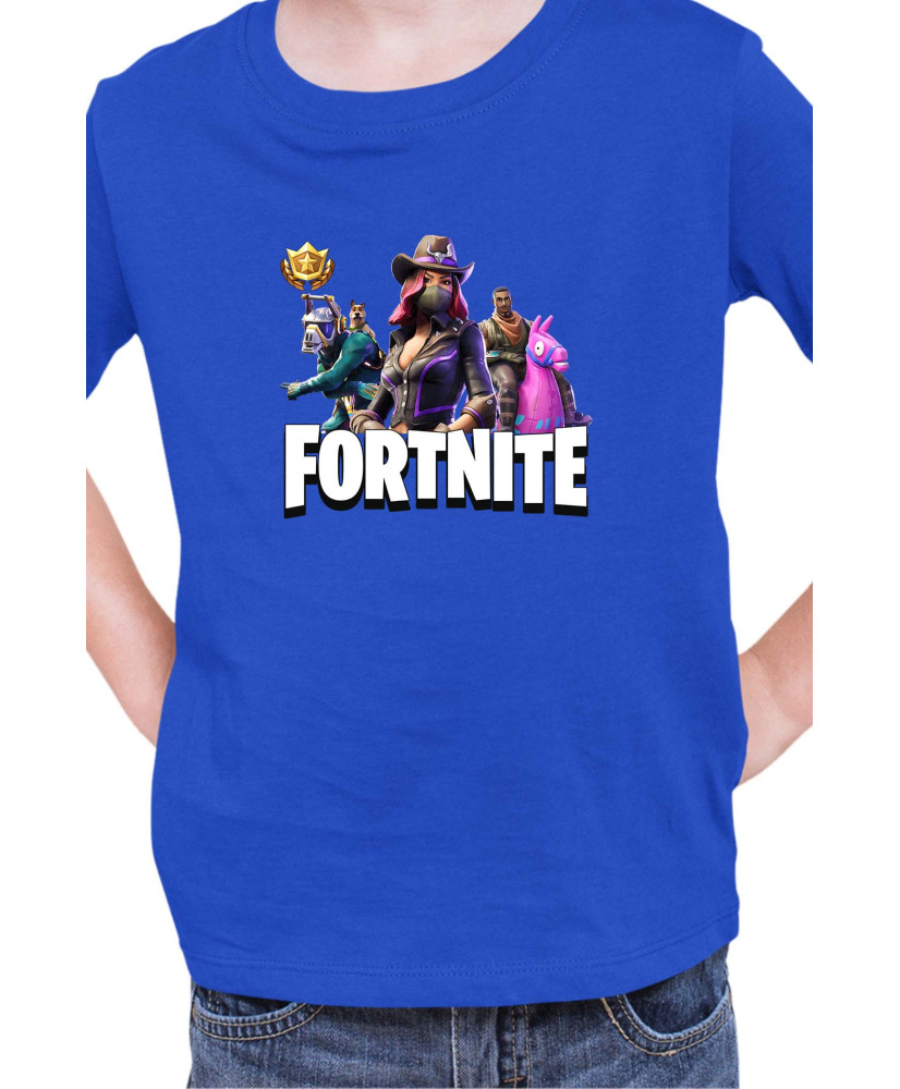 Детска Тениска Fortnite Battle Royal Epic Game Skin Season 6