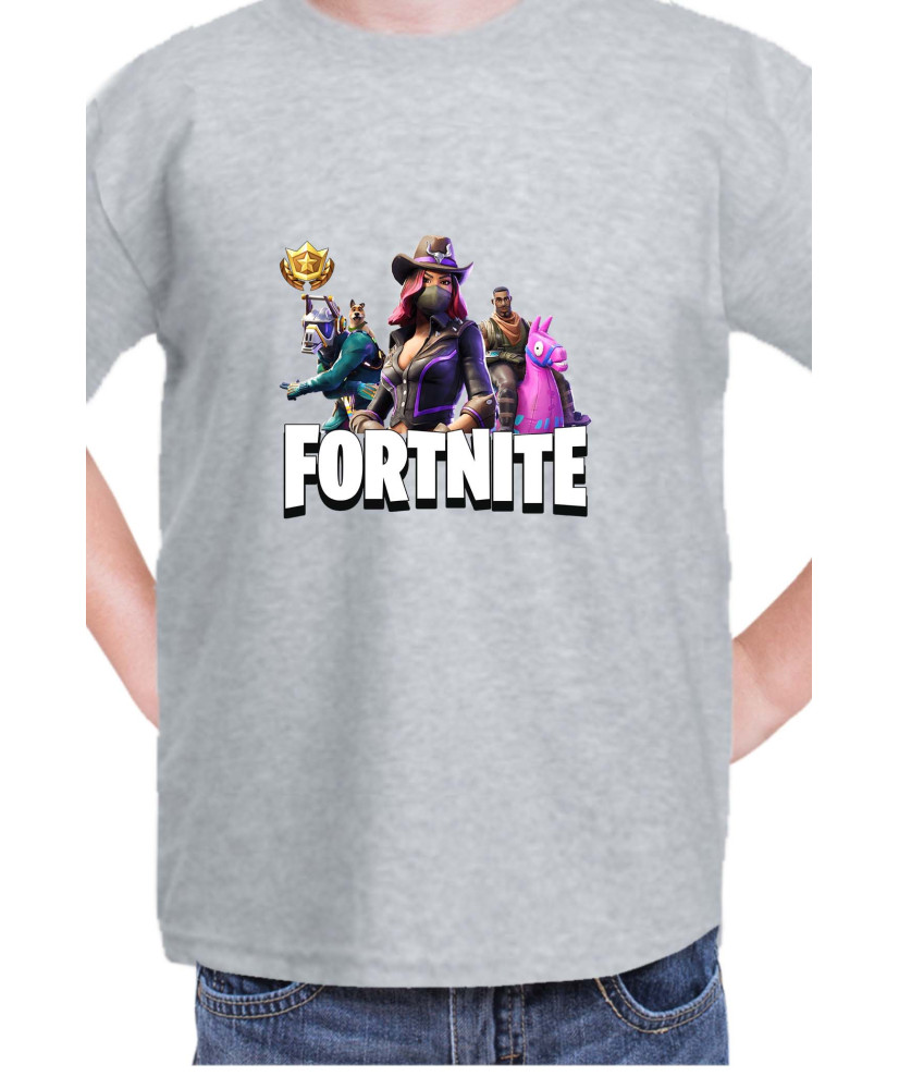 Детска Тениска Fortnite Battle Royal Epic Game Skin Season 6
