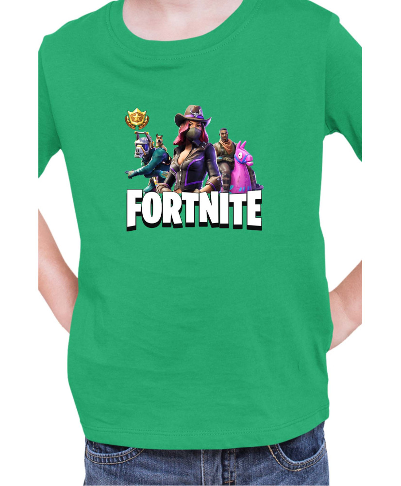 Детска Тениска Fortnite Battle Royal Epic Game Skin Season 6