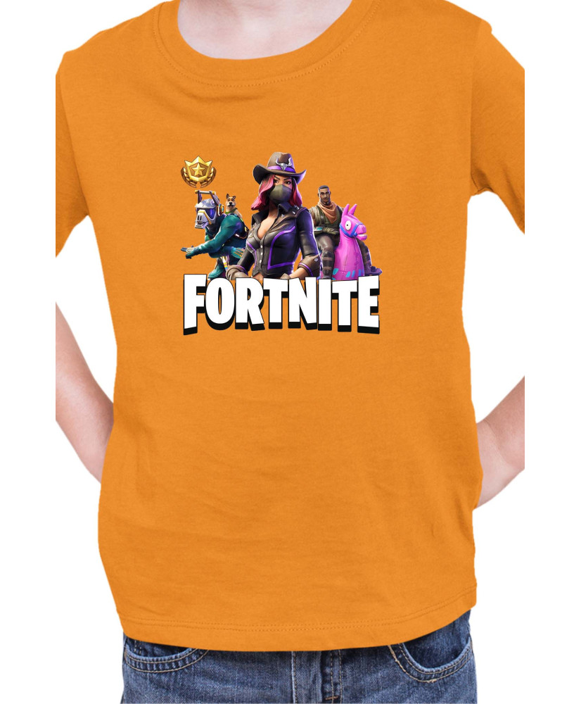 Детска Тениска Fortnite Battle Royal Epic Game Skin Season 6