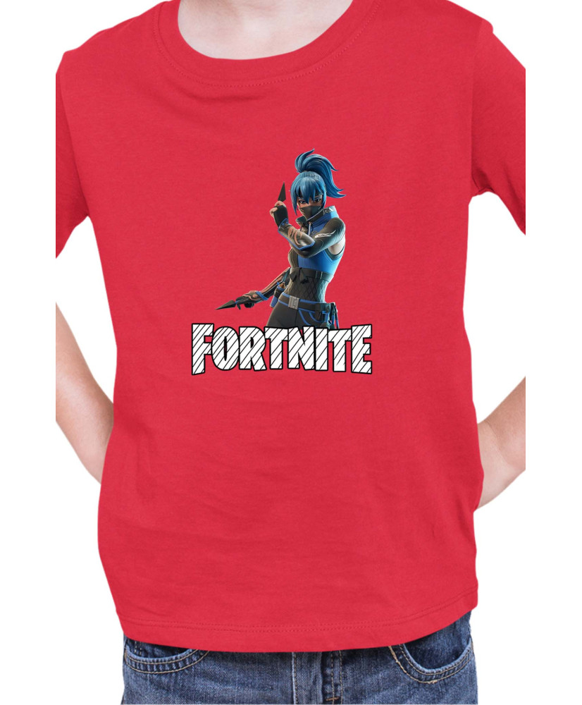 Детска Тениска Fortnite Battle Royal Epic Game Skin Shadow Blade Hope 01