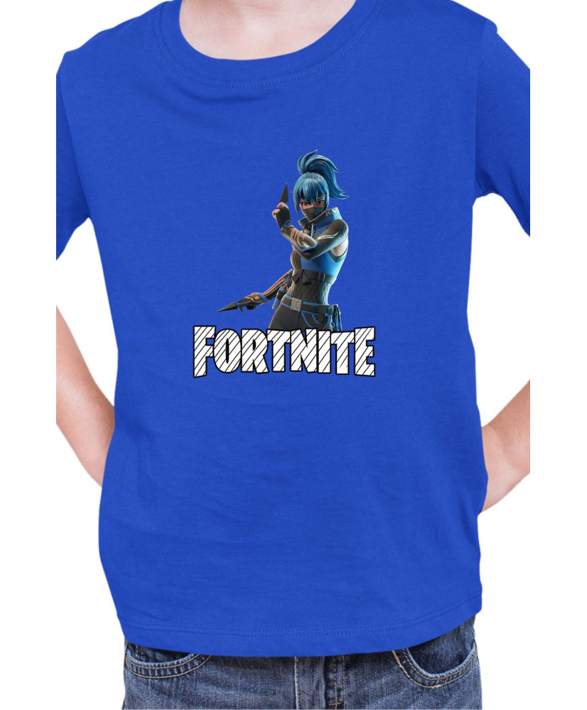 Детска Тениска Fortnite Battle Royal Epic Game Skin Shadow Blade Hope 01