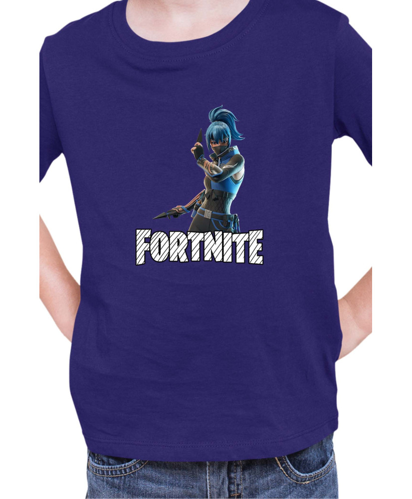 Детска Тениска Fortnite Battle Royal Epic Game Skin Shadow Blade Hope 01