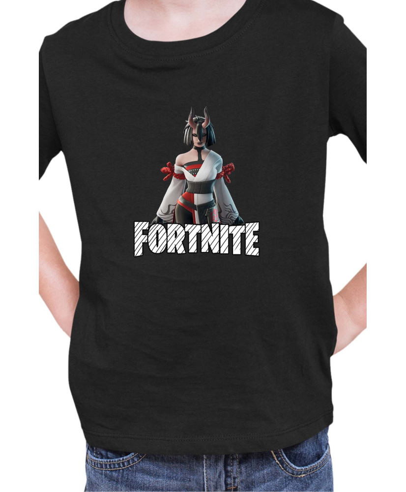 Детска Тениска Fortnite Battle Royal Epic Game Skin The Night Rose