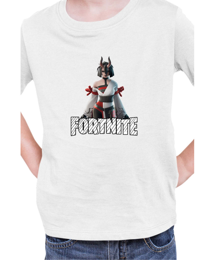 Детска Тениска Fortnite Battle Royal Epic Game Skin The Night Rose