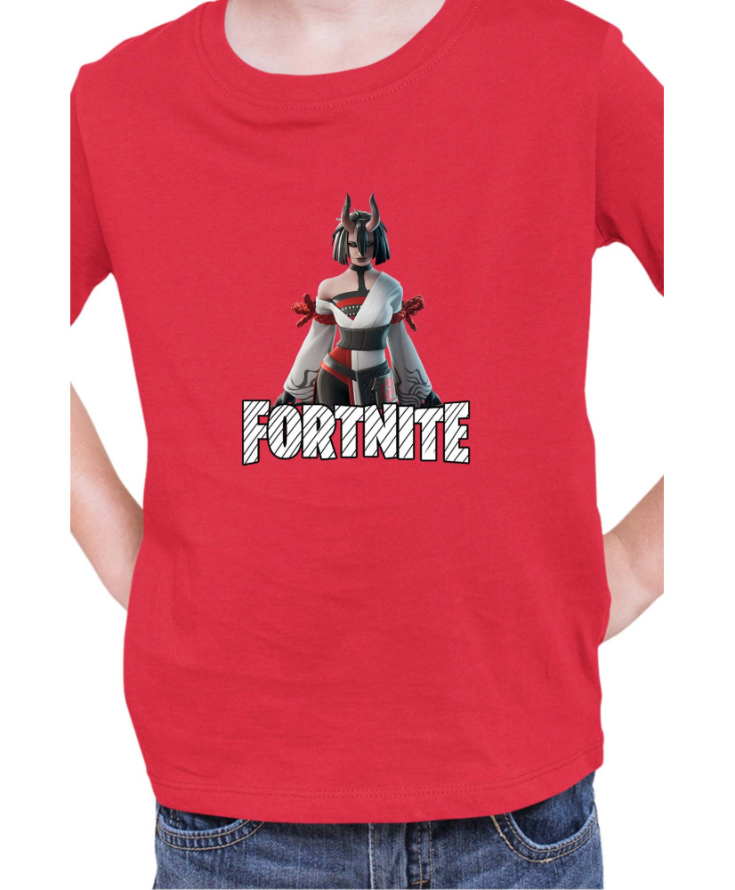 Детска Тениска Fortnite Battle Royal Epic Game Skin The Night Rose