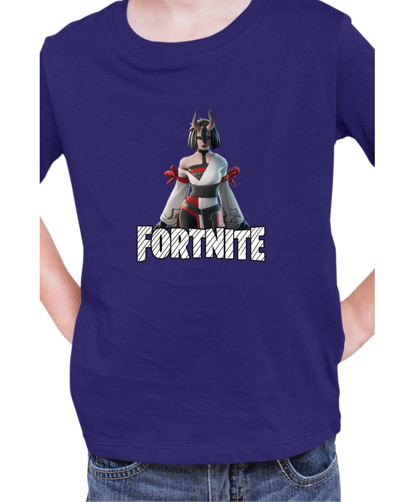 Детска Тениска Fortnite Battle Royal Epic Game Skin The Night Rose
