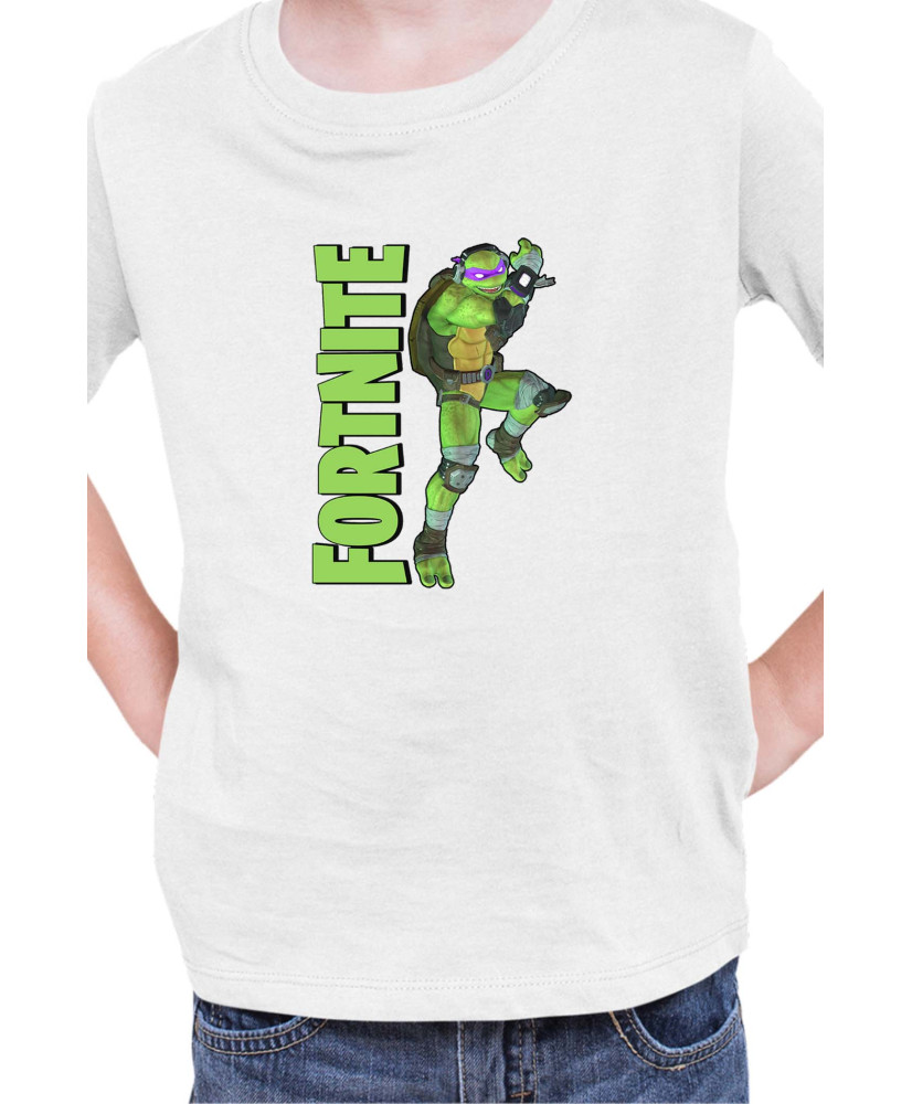 Детска Тениска Fortnite Battle Royal Epic Game Skin Tmnt Donatello