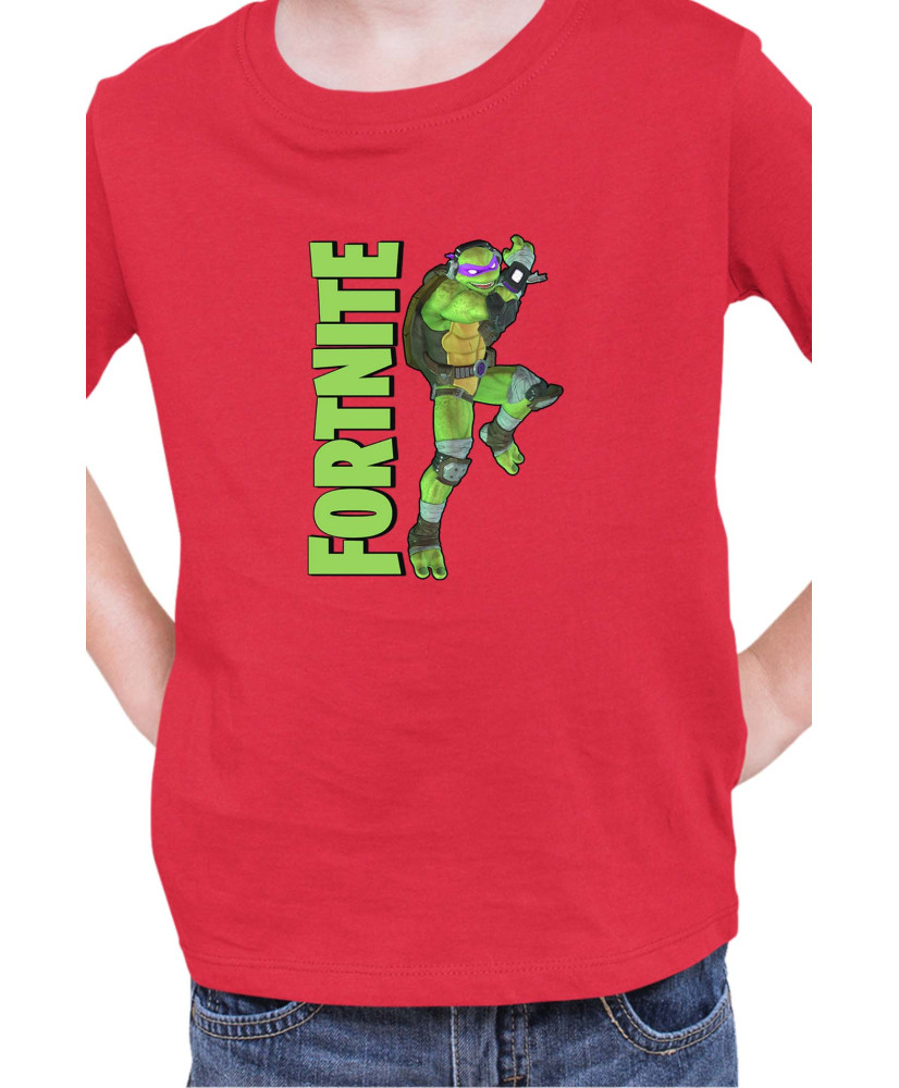 Детска Тениска Fortnite Battle Royal Epic Game Skin Tmnt Donatello
