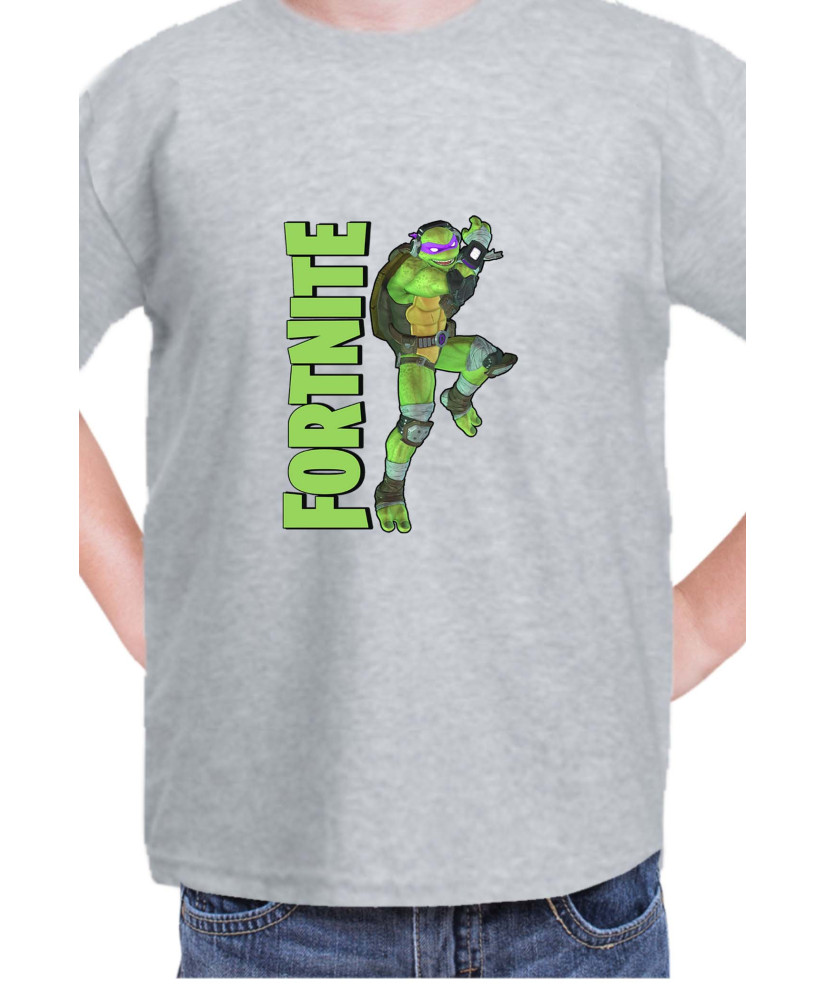 Детска Тениска Fortnite Battle Royal Epic Game Skin Tmnt Donatello