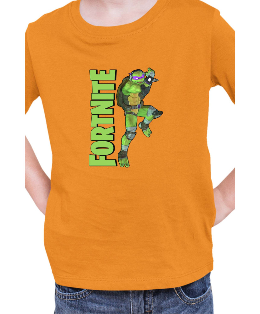 Детска Тениска Fortnite Battle Royal Epic Game Skin Tmnt Donatello