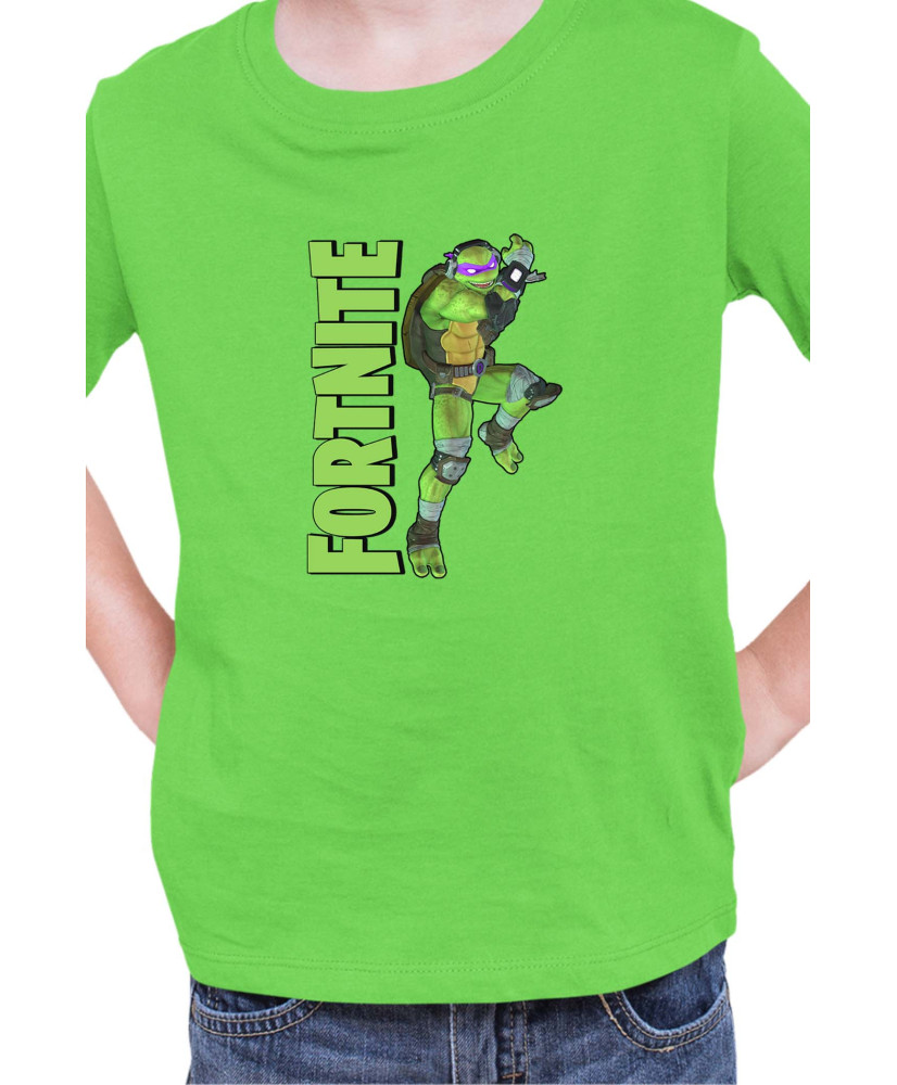Детска Тениска Fortnite Battle Royal Epic Game Skin Tmnt Donatello